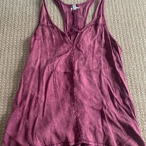 Urban Outfitters Burgundy Tank Top